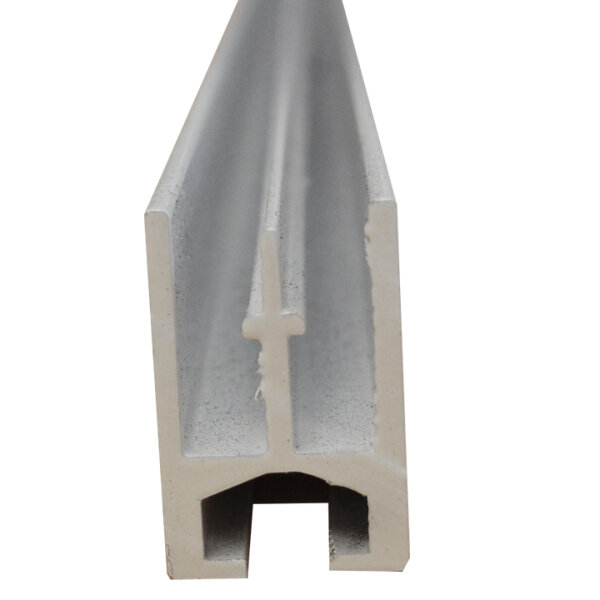 C-006 Weiß (Trennprofil ohne Kante)