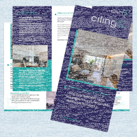 ciling Streuflyer blanko