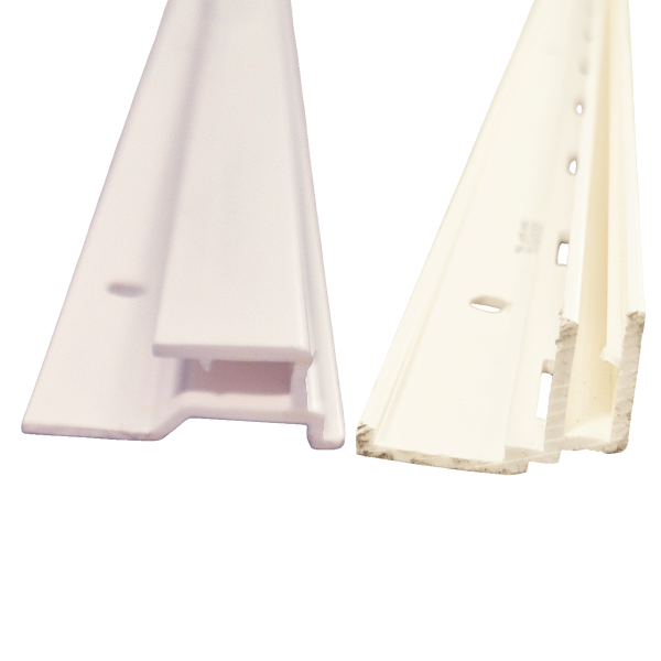 Kunststoffprofil weiß