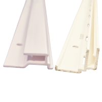 Kunststoffprofil weiß