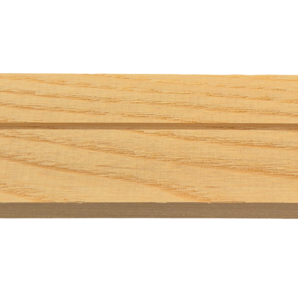 Holzadaptionsprofil für Kunststoff Wandprofil