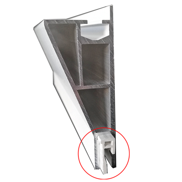 Textilprofil T- 1228 Weiß