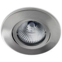 ciling-Line Einbaustrahler schwenkbar 20&deg; ALU-Optik Rund