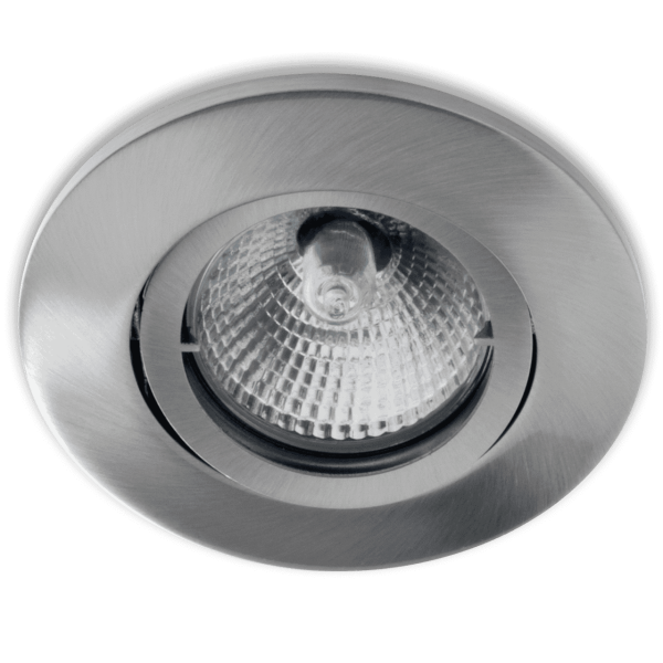 ciling-Line Einbaustrahler schwenkbar 20° Edelstahl Rund