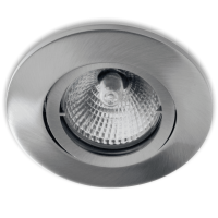 ciling-Line Einbaustrahler schwenkbar 20&deg; Edelstahl Rund