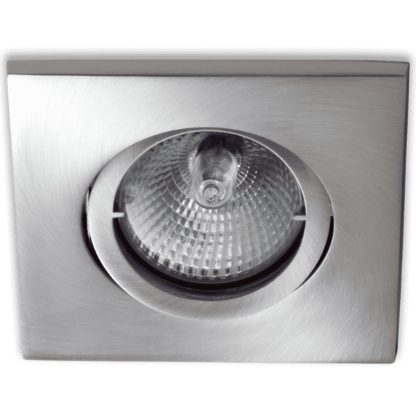 ciling-Line Einbaustrahler schwenkbar 20° Edelstahl Quadratisch