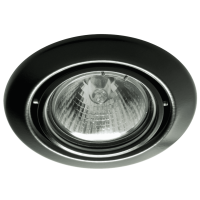 Design-Line Spot Kippe schwenkbar 20&deg; Schwarz matt