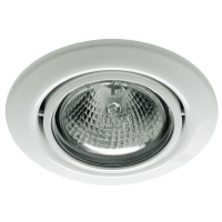 Design-Line Spot Kippe schwenkbar 20&deg; Wei&szlig;