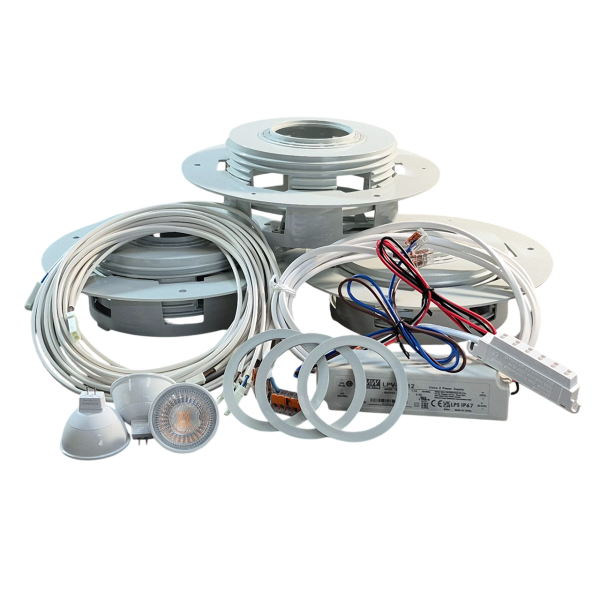 ciling NV LED Set, 6W Warmweiß 6 Stück