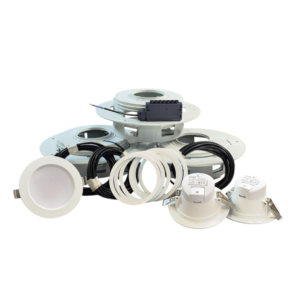 ciling LED-Downlight 4er Set