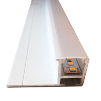 procil Lichtkanal in Wei&szlig;  inkl. wei&szlig;e...